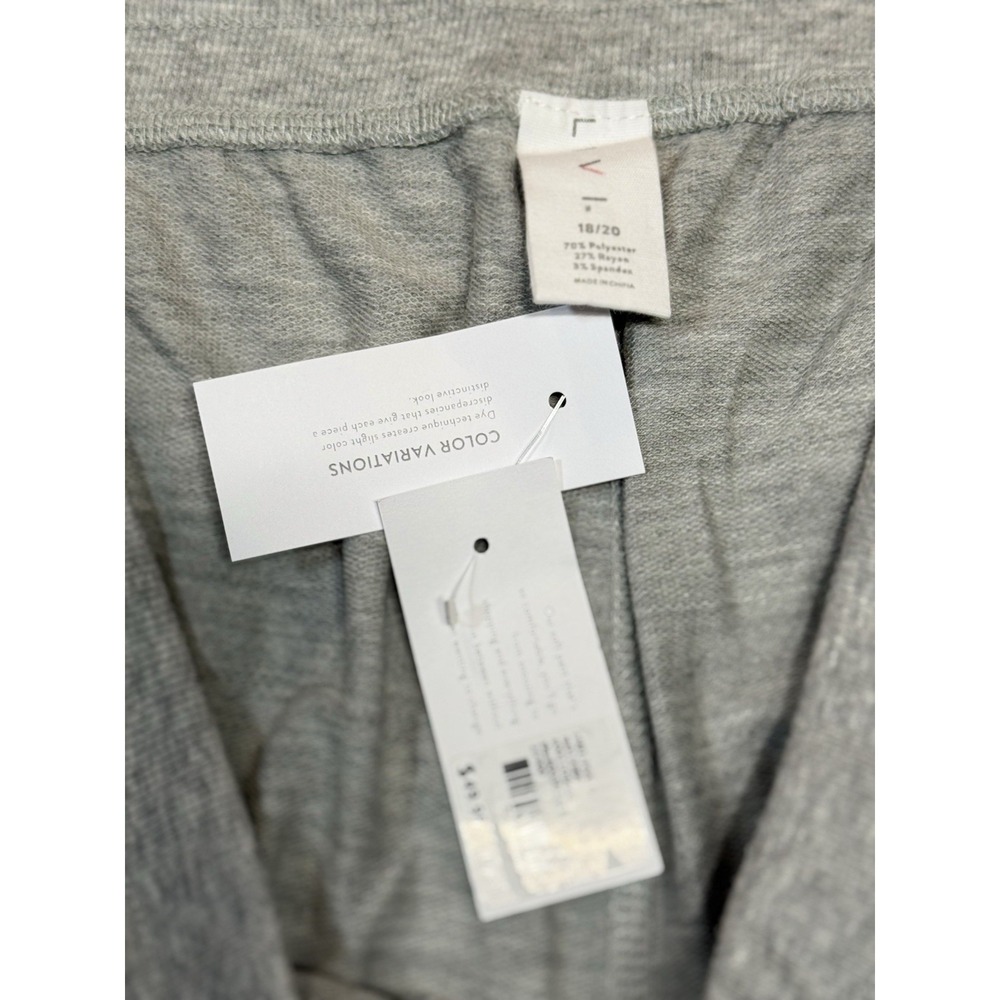 Livi Active Lane Bryant Knit Jogger Pants Women Size 18/20 Pink Gray Comfort NWT - Picture 5 of 12